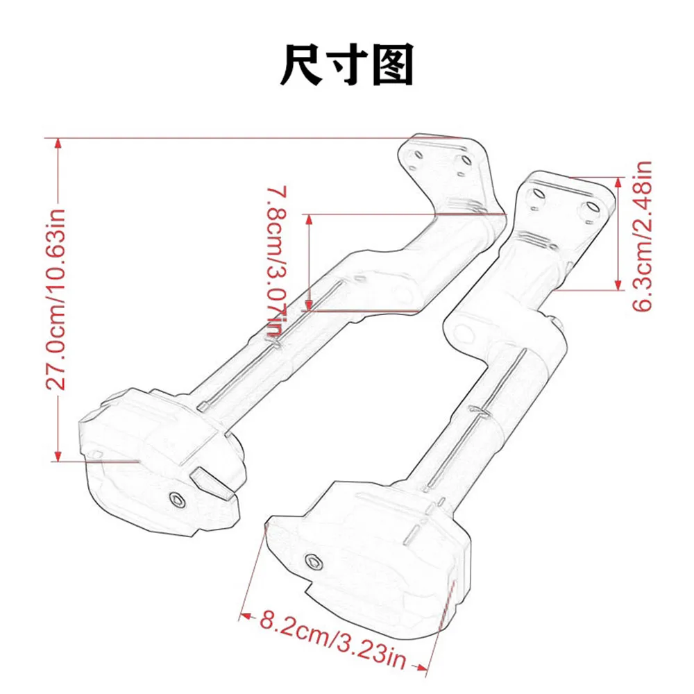 For SUZUKI GSX250R DL 250 DL250 GW250 Motorcycle CNC Frame Slider Engine Protector Guard Cover Crash Pad Falling Protection