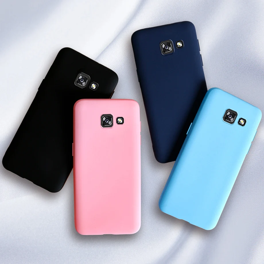 for Samsung Galaxy A5 2017 Case on Bumper Samsung A5 2017 Cover Capa Silicone Soft TPU Phone Case for Samsung A520 A520F Cases image 2