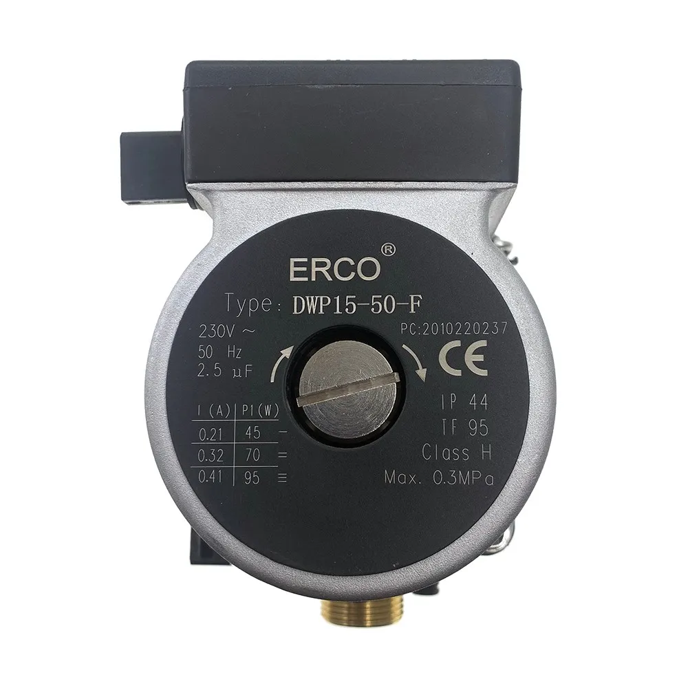 ERCO DWP15-50-F Gas Boiler Water Circulation Pump Motor 902614160 46660270 for Ferroli Fortuna Diva & Koreastar