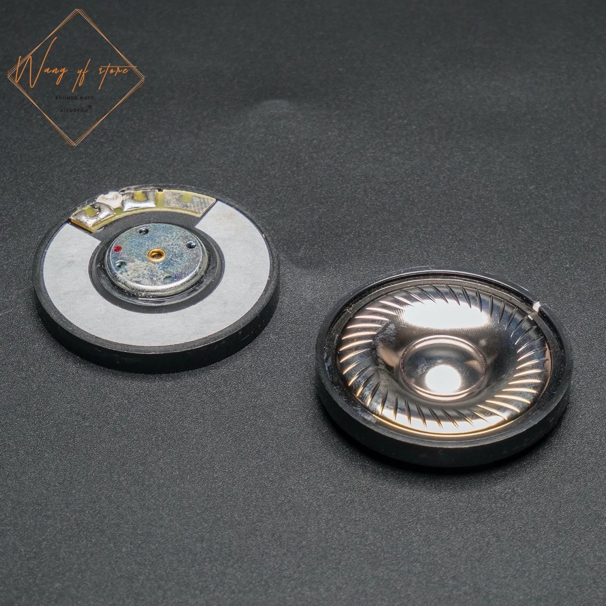 50mm Titanium Diaphragm Headphone Speaker Driver For AKG K371 K361 K545 Headsets