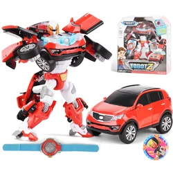Groot!!! ABS Tobot Transformatie Robot Speelgoed Korea Cartoon Brothers Anime Tobot Vervorming Auto Vliegtuig Speelgoed voor Kind Cadeau