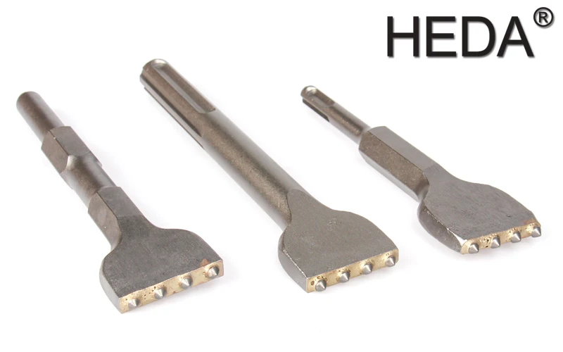 3 Kinds Of Shank Electric Pick Power Tool Electric Hammer YG8C Alloy Chisel Drill Bits for Chiseling Concrete Wall Crank Impact
