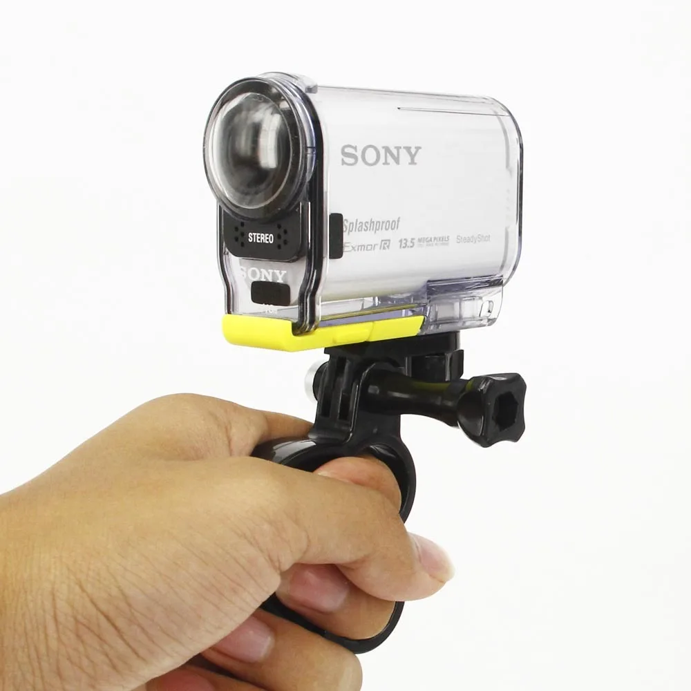 تصفح الذاتي عصا حلقة المفاصل أصابع قبضة مع حامل جبل لسوني RX0 FDRX3000 X1000 AS300V 200V كاميرا العمل اكسسوارات