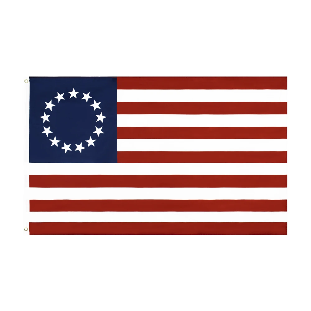 Xiangying Bandera Betsy Ross 13 estrellas 90x150 cm