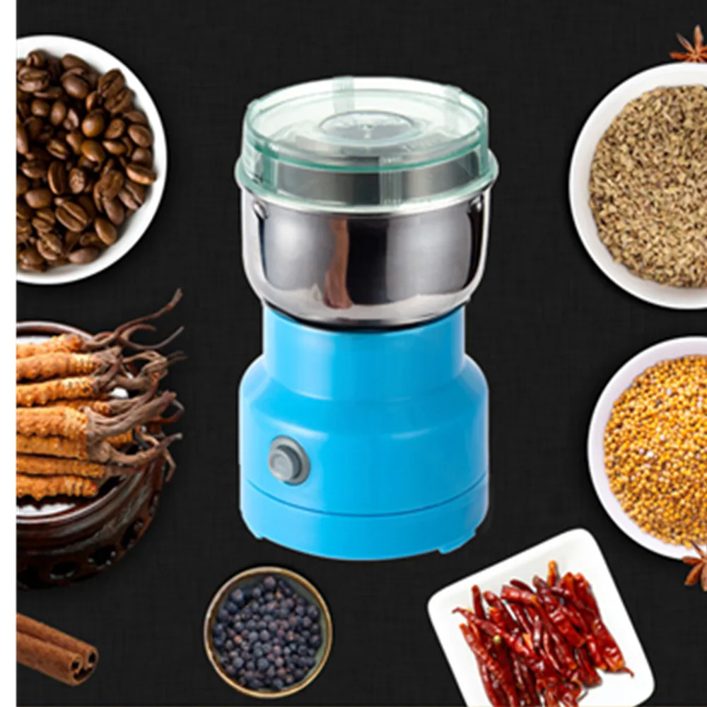 Pepper Grinder Spice Mill Flour Dry Grinding Sugar Shredder Milling Food Chopper Processor Mixer Dropshipping UK Brazil Dropship