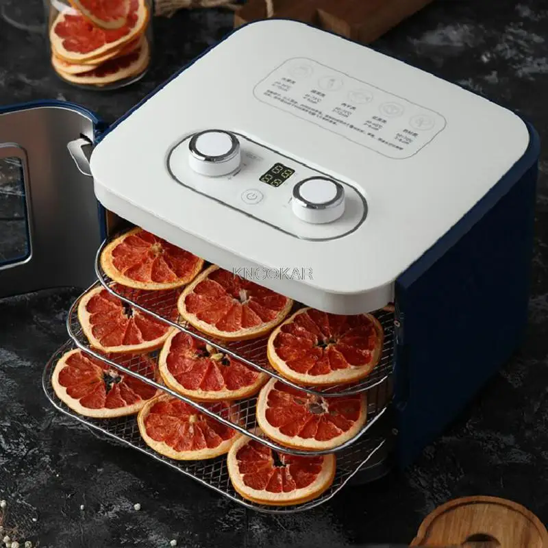 Food Dehydrator Dried Fruit Machine Fruit Dryer Household Small Pet Snack Fruit and Vegetable 4 Floors of Large Space