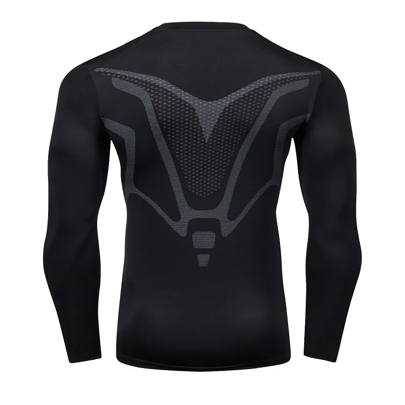 Camiseta deportiva para correr para hombre, camisetas de compresión para Fitness, camiseta de entrenamiento de secado rápido, camisetas deportivas para correr, Jersey