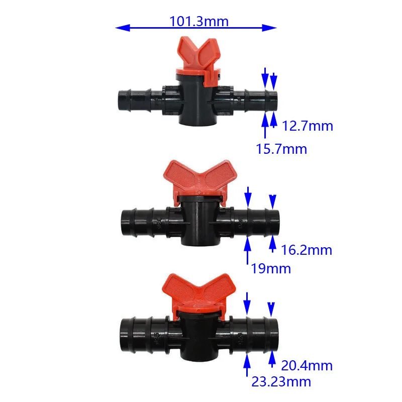 16mm 20mm 25mm kran ogrodowy DN10 DN15 DN20 zawór wody do nawadniania Mini zawór złączami wodnymi Adapter węża ogrodowego 1 szt