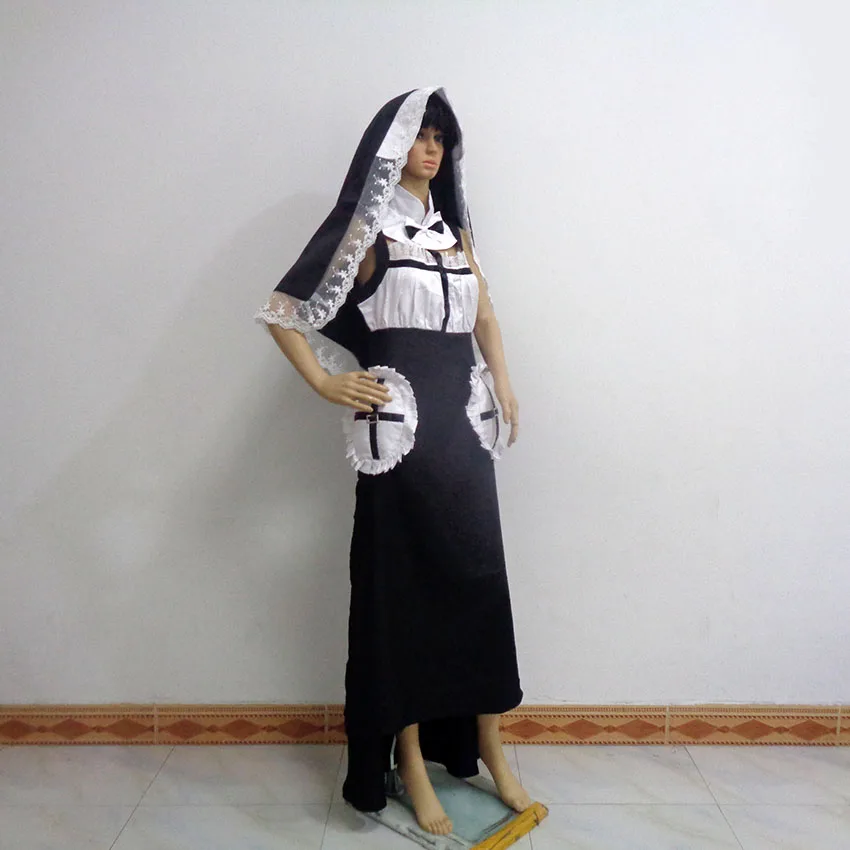 Mahou Shoujo Ikusei Keikaku Nun Nana Cosplay Halloween Costumes Customize Any Size