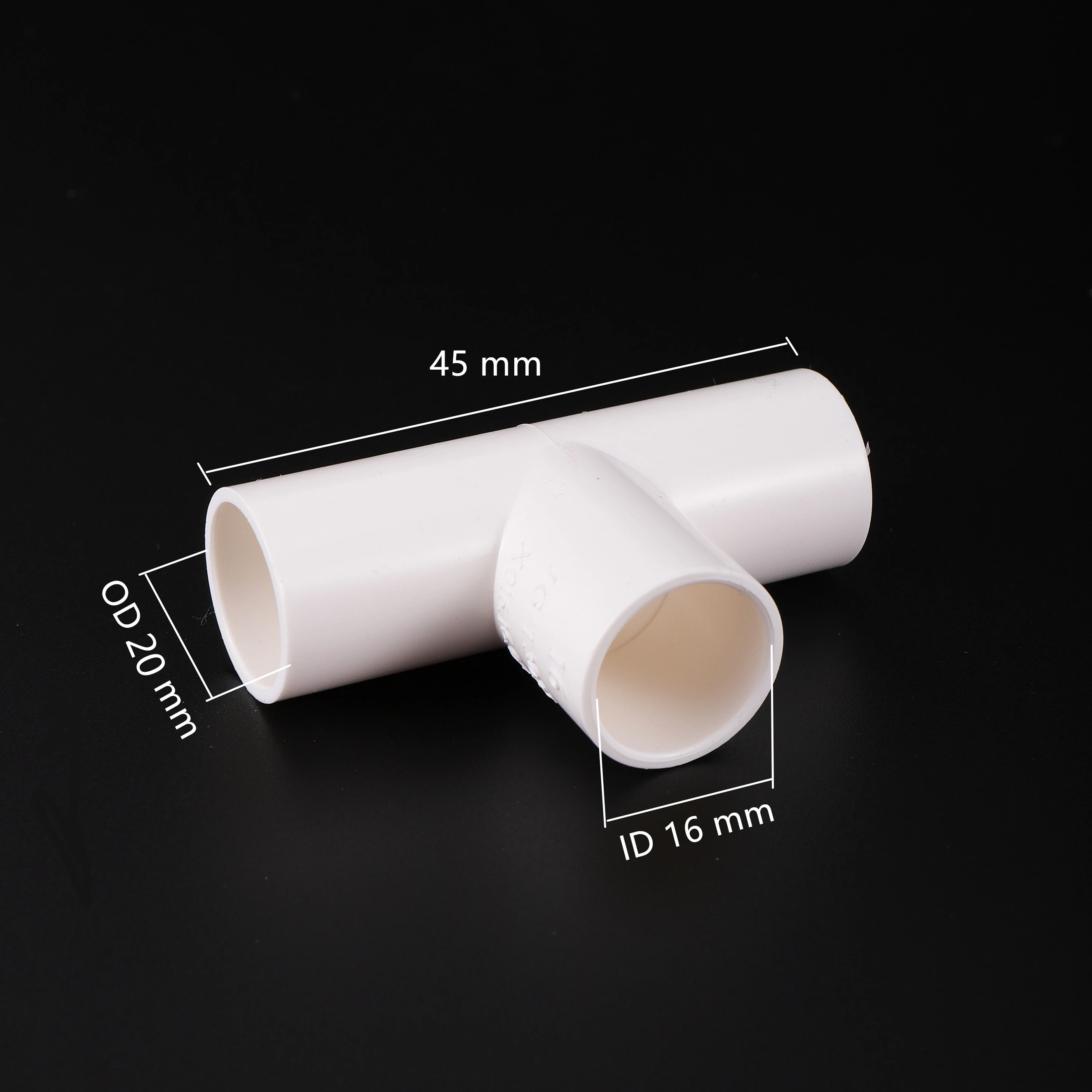 10Pcs ID 16mm Plastic Connector Garden Irrigation Water Coupling Straight 3-Way Type 90/120/135 Degree Three-Dimensional Joint