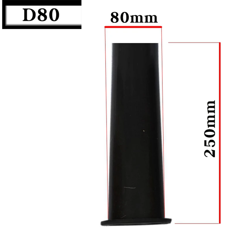HIFIDIY LIVE Speaker Guide Tube  6.5 8 10 12inch BASS Subwoofer Loudspeaker Inverted Tube Port Auxiliary ABS open Hole 60~100mm