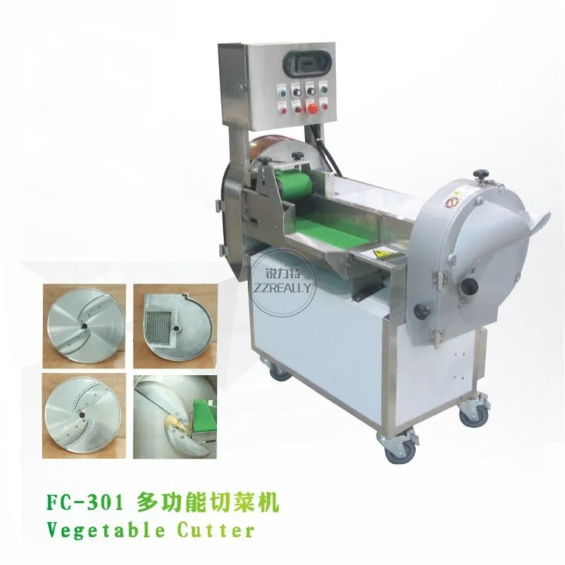 Large Vegetable Shredding And Slicing Shredded Portion Machine Fruits Cutter Vegetables Cube Cutting Machine