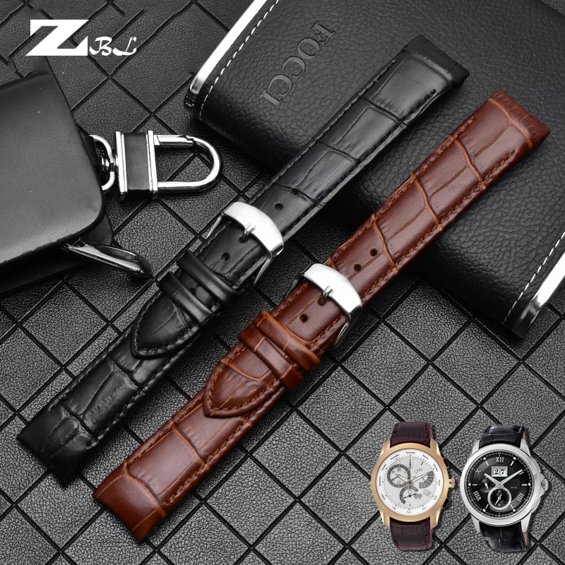 Genuine Leather Bracelet curved end watch strap for citizen BL9002-37 05A BT0001-12E 01A watch band 20mm 21mm 22mm watchband