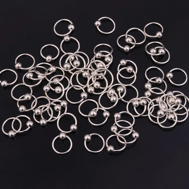 1pc Fake Nose Ring Septum Hoop Earring Piercing Silver Color Clip Cartiliage Helix Ear Tragus Daith Eyebrow Women Body Jewelry