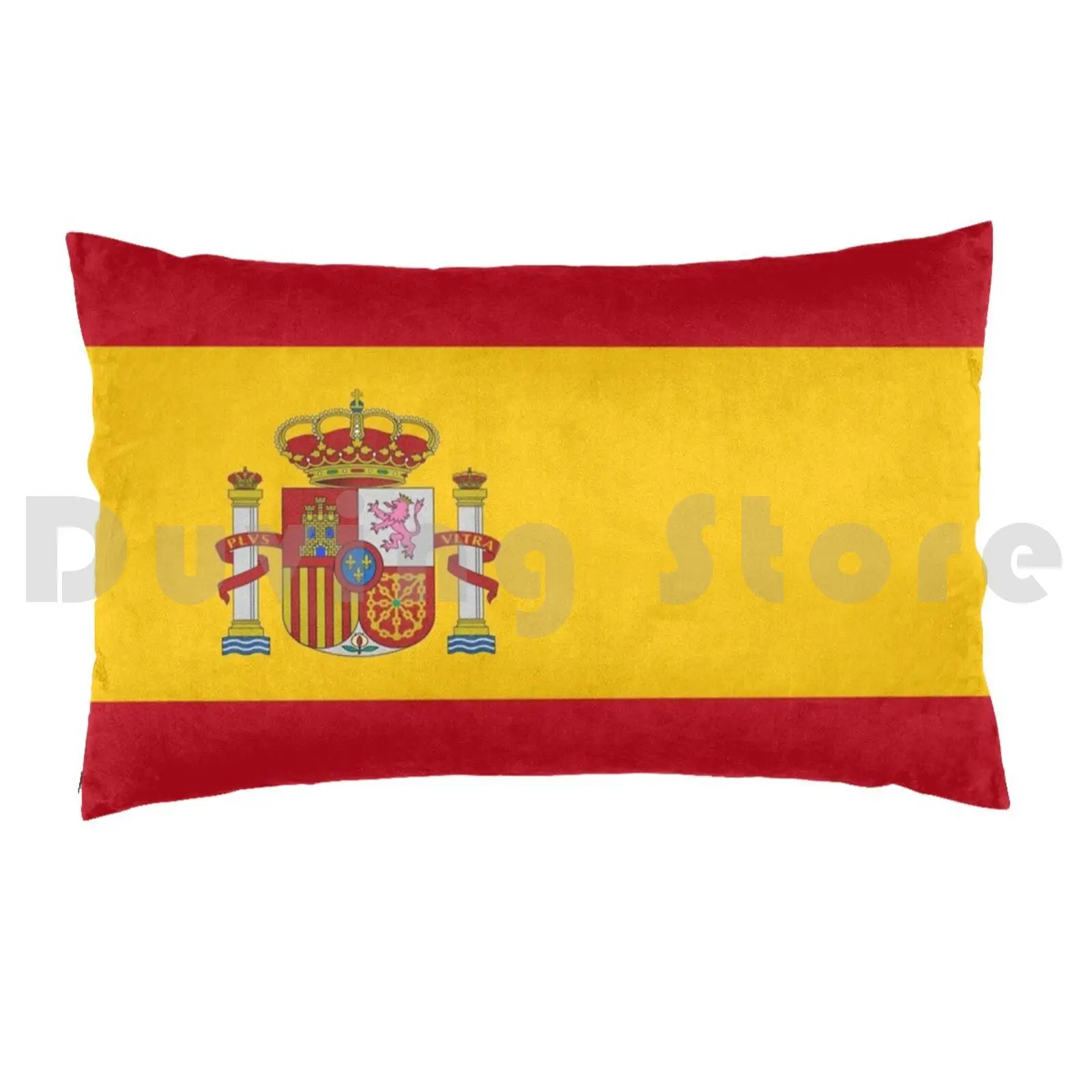 Spain Pillow Case Printed 50x75 Spain Flag Spanien Spanisch Spanierin Europa Spanier Viva