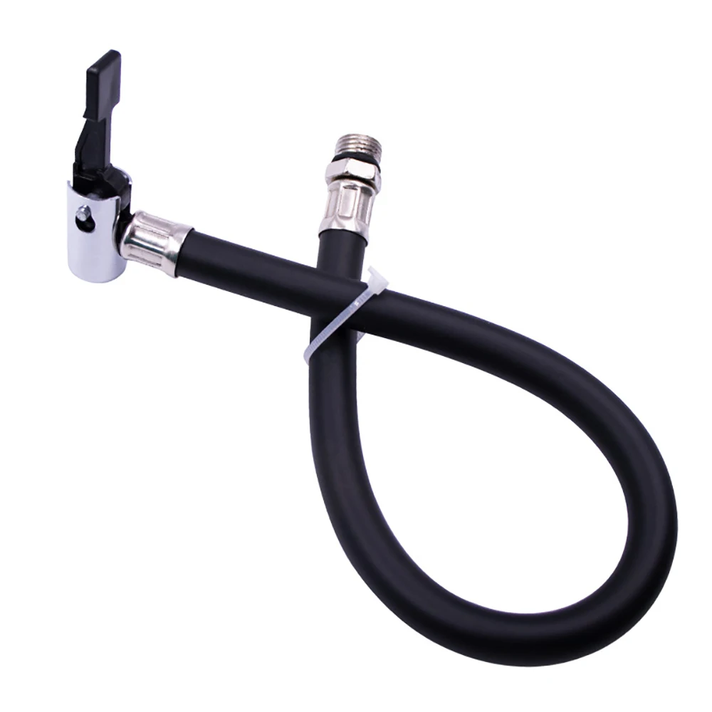 

Flexible Hose for Pump with Quick Release Adapter, Tyre Inflator Gun Hose with Tip, Compressor Hose