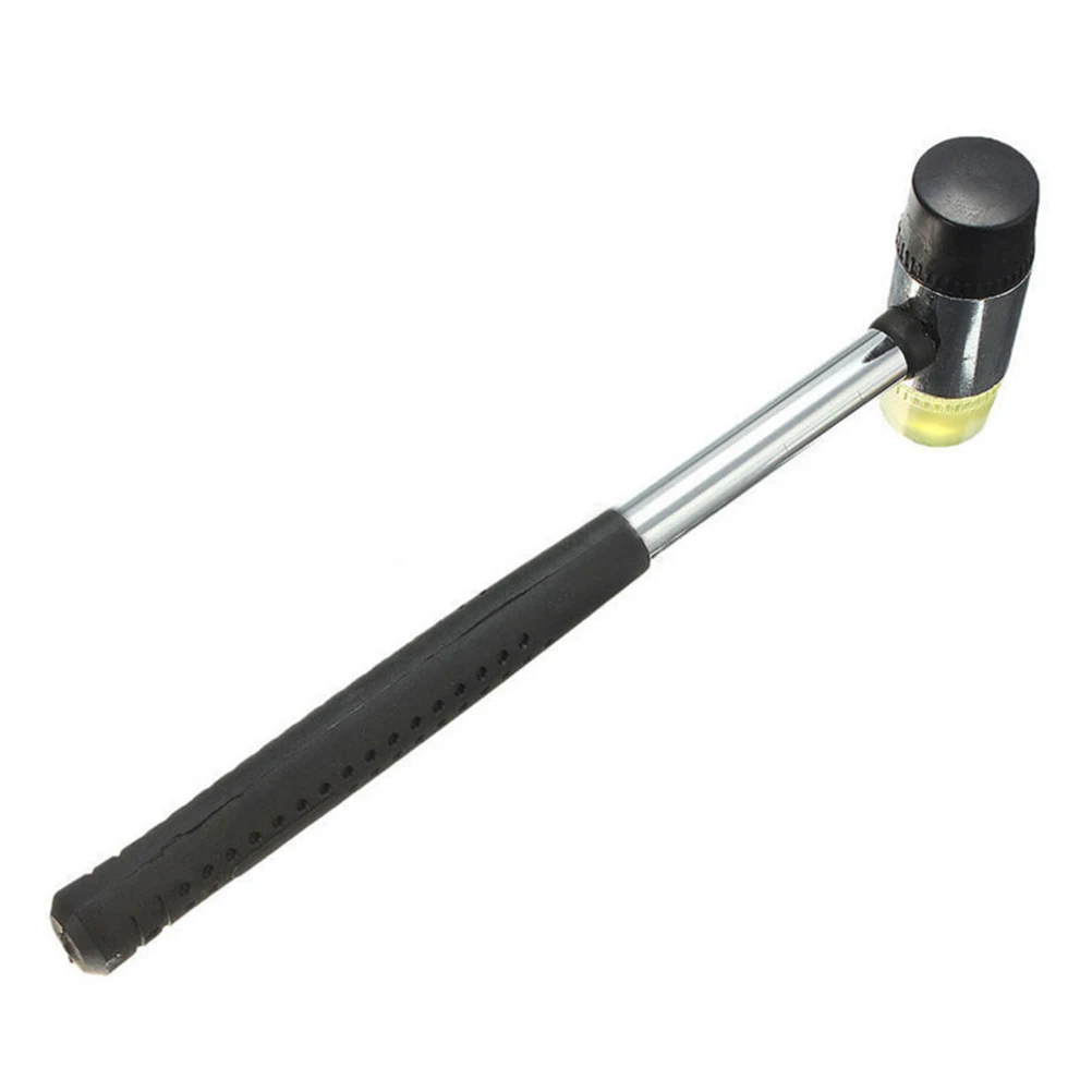 new1PCS Mini Hammer Work Glazing Window Beads Hammer Head Soft Mallet Tool Woodworking Hand ToolsRubber Double Sided Two-ended