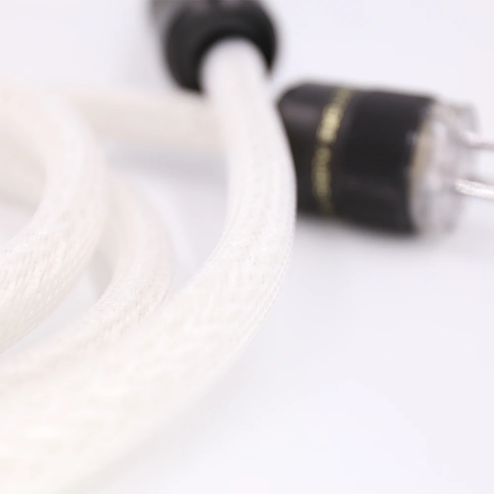 Banhado a prata Amplificador Cabo De Alimentação, EUA AC Cabo De Alimentação, HIFI, Hi End