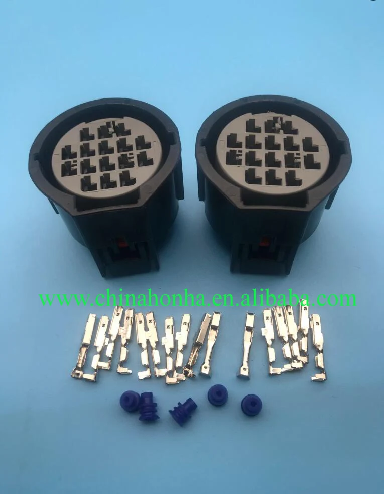 

1pcs/lot 16 pin sealed female waterproof electrical automotive wire connectors 7283-3445-30 7282-3445-30