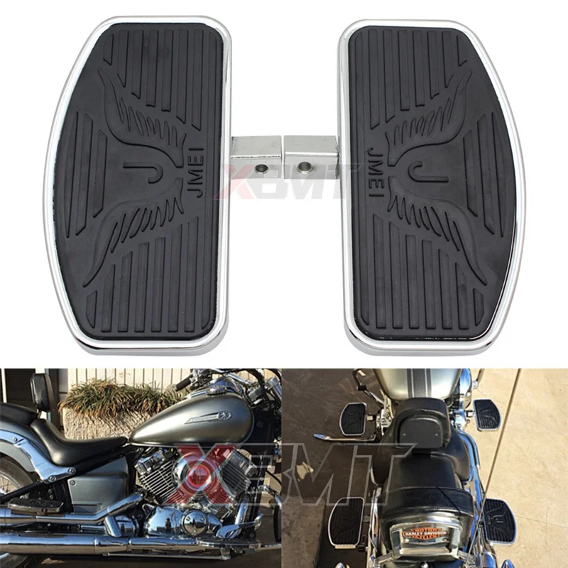 

Motorcycle Front Rider Foot Pegs Footrests Footpegs Pedals For Honda MAGNA VF250 VF750 /Yamaha XVS 400/650 XV125/250/400 /535