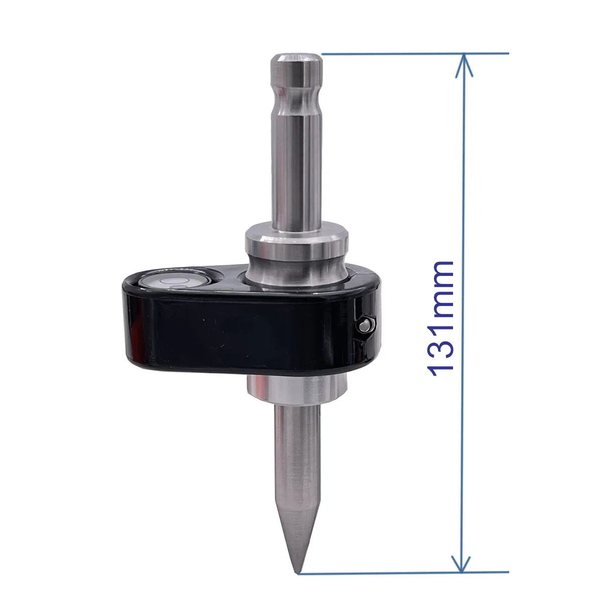 MINI PRISM POLE FOR Swiss TYPE TOTAL STATION, Snap-on prisms (the total height is : 131 mm )