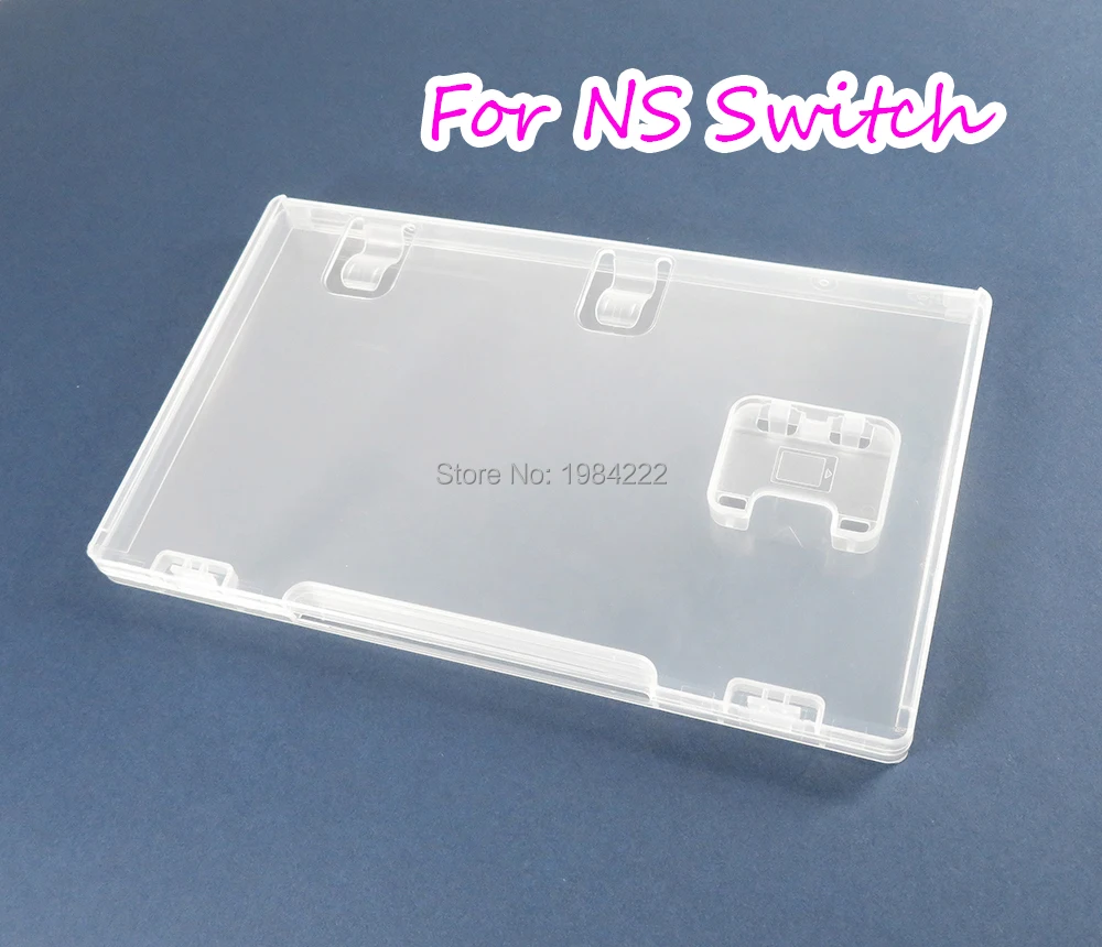 

15pcs Game Card Storage Clear Case Box Transparent Cartridge Holder Shell For Nintendo Switch NS With Book Holder Inserted Cover