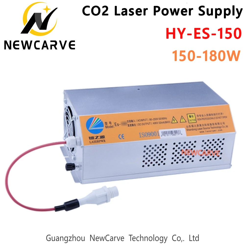 

HY-ES150 150W Laser Power Supply 150-180W For CO2 Laser Engraving And Cutting Machine NEWCARVE