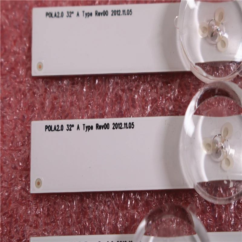 LED Backlight Strip For LG UOT P0LA2.0 32LN54 REV 1.0 A B A Type LED Array Strips Kit Bars Lamp Bands POLA2.0 32LN5100 32LN540B