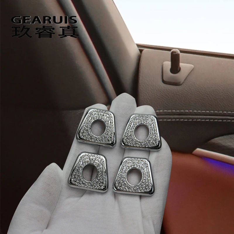 

Car Doors Latch Lifter Door Pin Sequins For BMW 5 series G30 G38 Interior Door Lock Bolt Decoration diamond Stickers Accessories