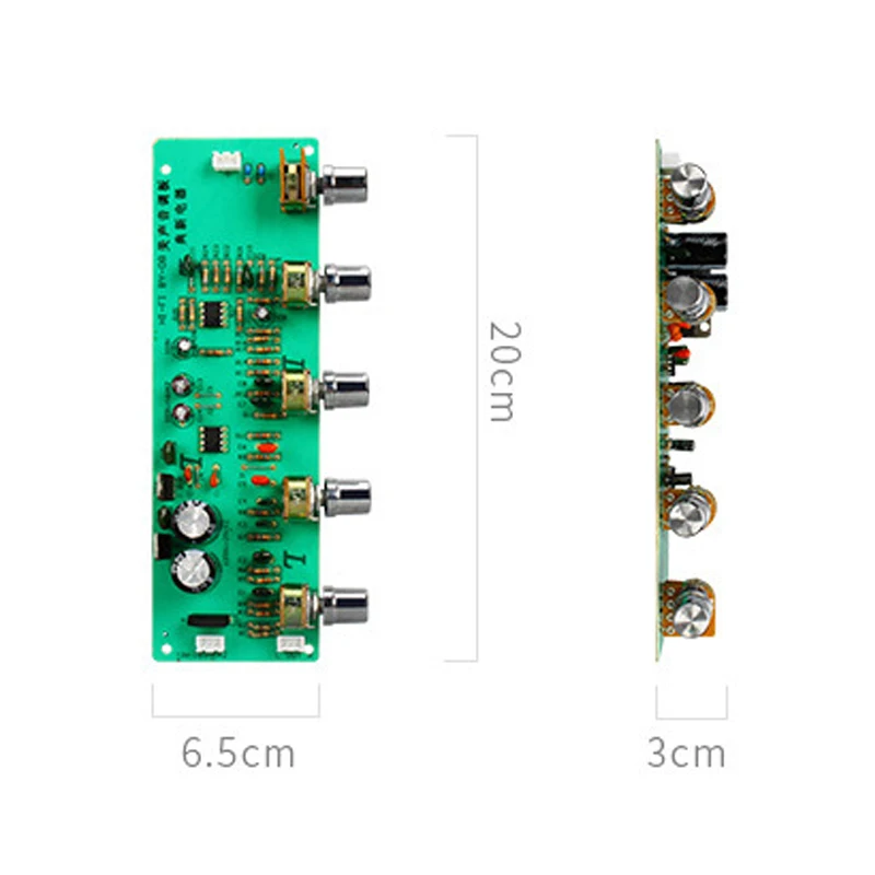 Kyyslb 20*6.5*3 センチメートルBY08 デュアルAc12-15vアンプチューニングボードプリアンプ高中 · 低チューニングアンプチューニングボード