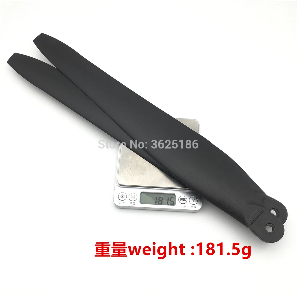 Original Hobbywing FOC folding carbon fiber plastic 3411 CW CCW propeller for the power system of X9 motor agricultural drone