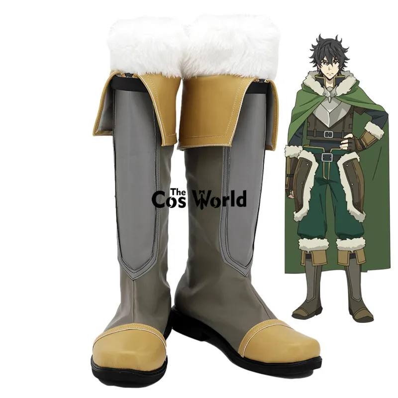 Naofumi Iwatani Anime Customize Cosplay Flat Shoes Boots 3 Colors