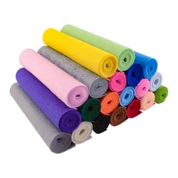 1.0mm Thick 20*90cm Medium Hardness Felt Fabric Non-woven Felt Fabric Sheet for DIY Sewing Crafts Accessories Material Patchwork