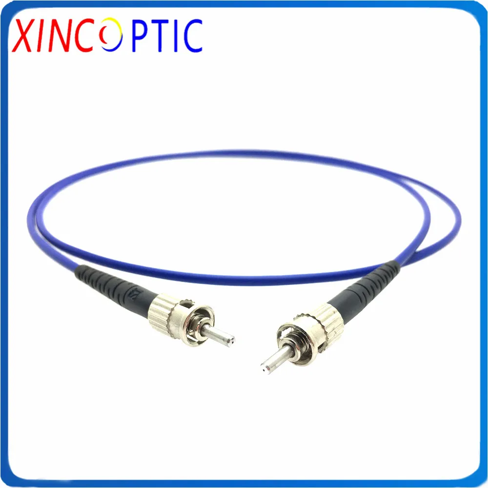 50/100/400um ST/UPC-ST/FC/SC Ultraviolet Light Optimized Silica Metal Ferrule MM SX 1M 2M 3M 3.0mm Armored Fiber Patch Cord