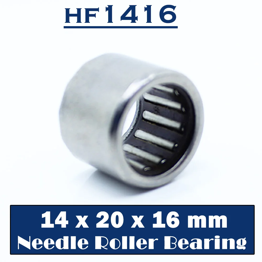 HF1416 Bearing 14*20*16 mm ( 10 PCS ) Drawn Cup Needle Roller Clutch HF142016 Needle Bearing