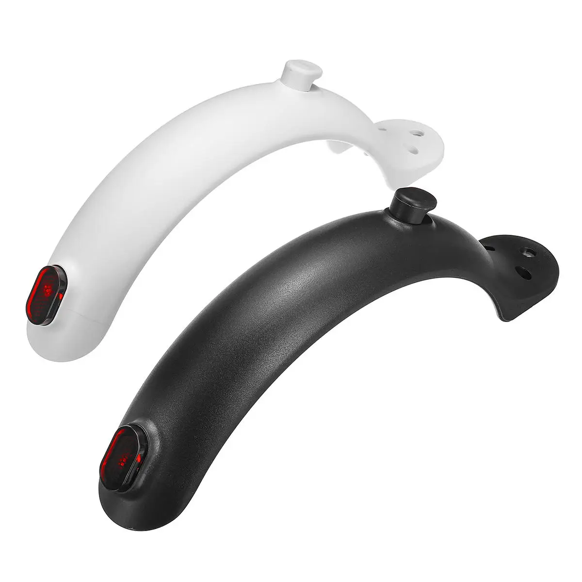 Repair Spare Parts Fender With Taillight For Xiaomi M365 Pro Electric Scooter Brake Light Mud Fender With Hook Parts