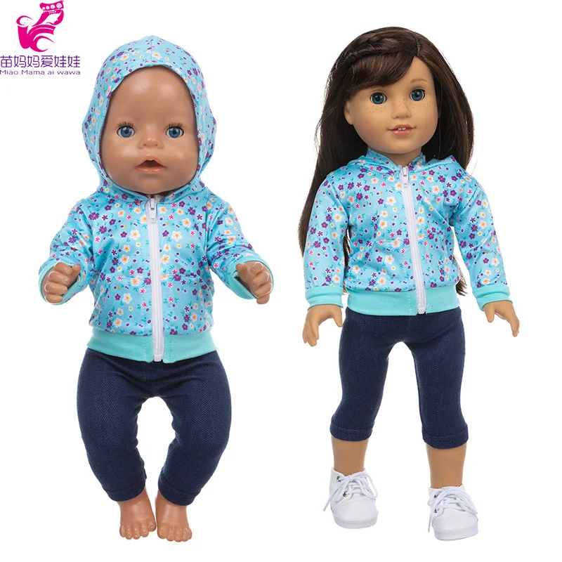 

43cm baby doll clothes jacket 17 inch doll boy blue coat Nenuco Ropa y su Hermanita 18 inch girl doll clothes jacket