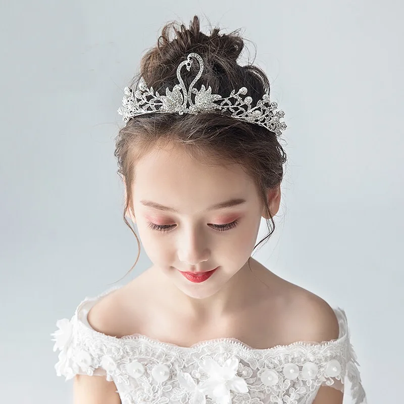 

2021 New Fashion Luxury Crystal Bridal Crown Tiaras Girls Diadem Tiaras for Women Bride Wedding Hair Accessories