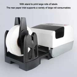 Printer External Rolls Label Paper Holder Manual Operation Label Rewinder Barcode Rollback Holder Stent Universal