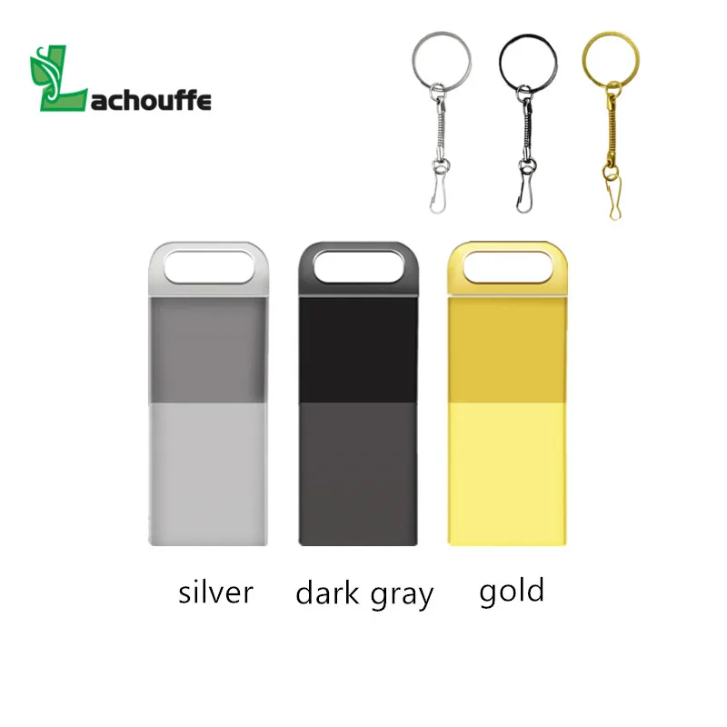 usb flash drive 64GB 32GB 16GB 8GB 4GB pen drive pendrive metal silver u disk memoria cel usb stick gift