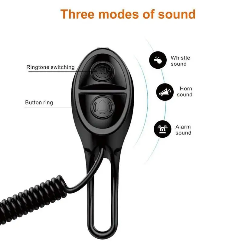 TWOOC Bell Sound Rechargeable Horn Waterproof Electric Ring 110-120db Alarm Bell For Xiaomi Scooter M365 Scooter Electronic