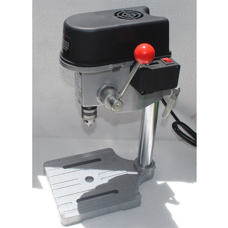 Drill Press Mini Drilling Machine 240W for Bench Machine Table Bit Drilling Chuck 0.6-6.5mm Wood Metal Electrical Tools