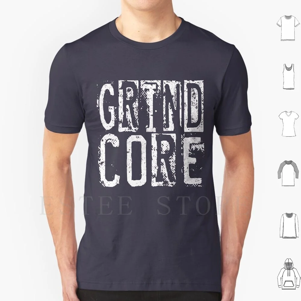 Grindcore Extreme Music T Shirt DIY Big Size 100% Cotton Grindcore Extreme Extreme Music Music Moshpit Double Bass Crash