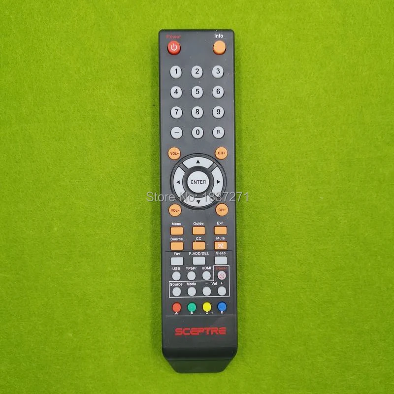 Original Remote Control 8142026670003C For SCEPTRE X322BV-SR X505BV-FSR E195BV-SR X435BV-F U500CV-UMR U505CV-U U505CVUMR LCD TV