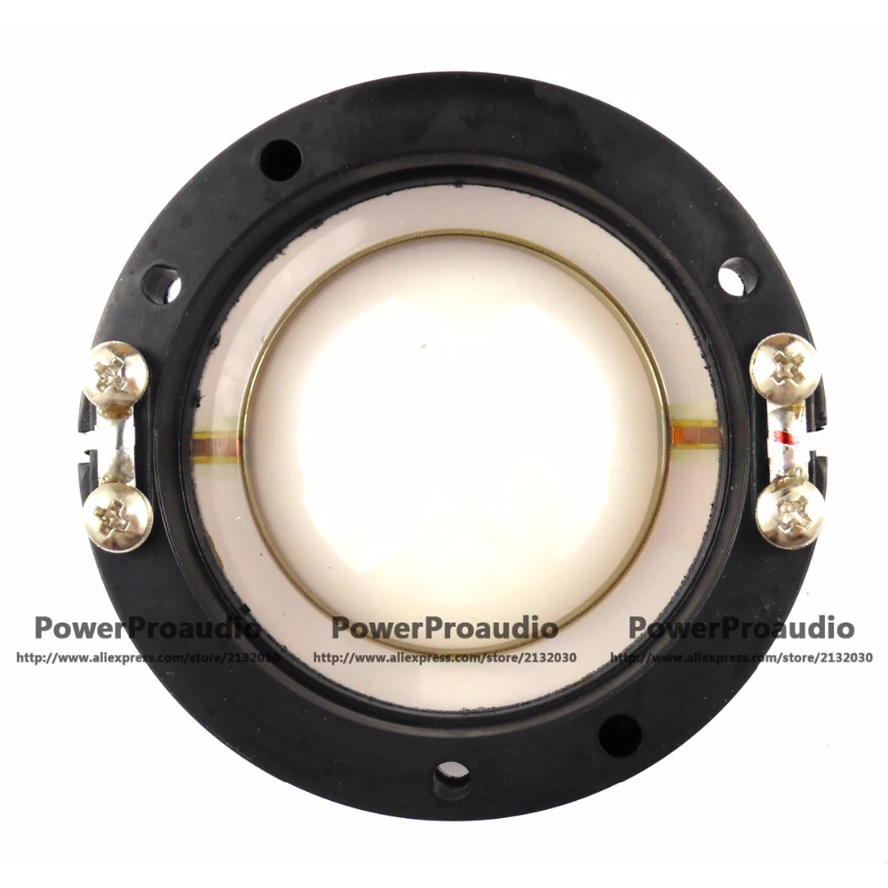 44,5 мм, 44,4 мм, плоский провод, титановая диафрагма, звуковая катушка высокочастотных динамиков