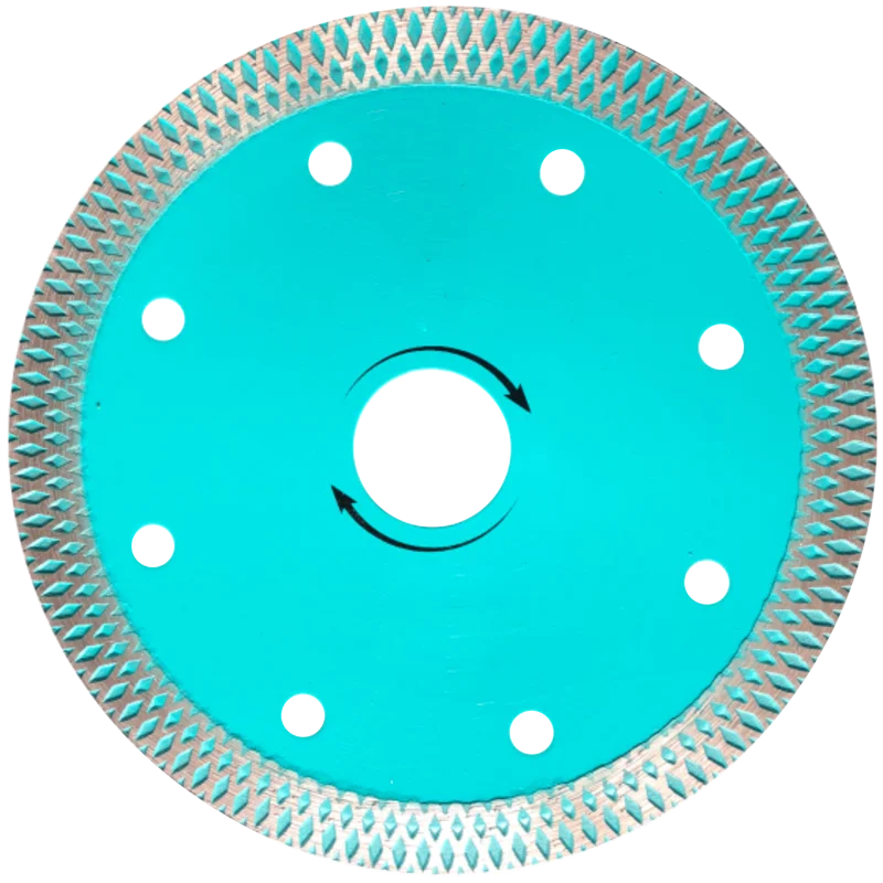 Lâmina de corte para azulejo e cerâmica com 3 tamanhos de 125mm e 5" Qualidade europeia! Frete grátis!