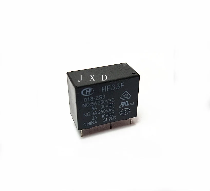 

HOT NEW power relay 18V relay HF33F-018-ZS3 HF33F 018 ZS3 HF33F018ZS3 018ZS3 18V 18VDC DC18V 5PIN