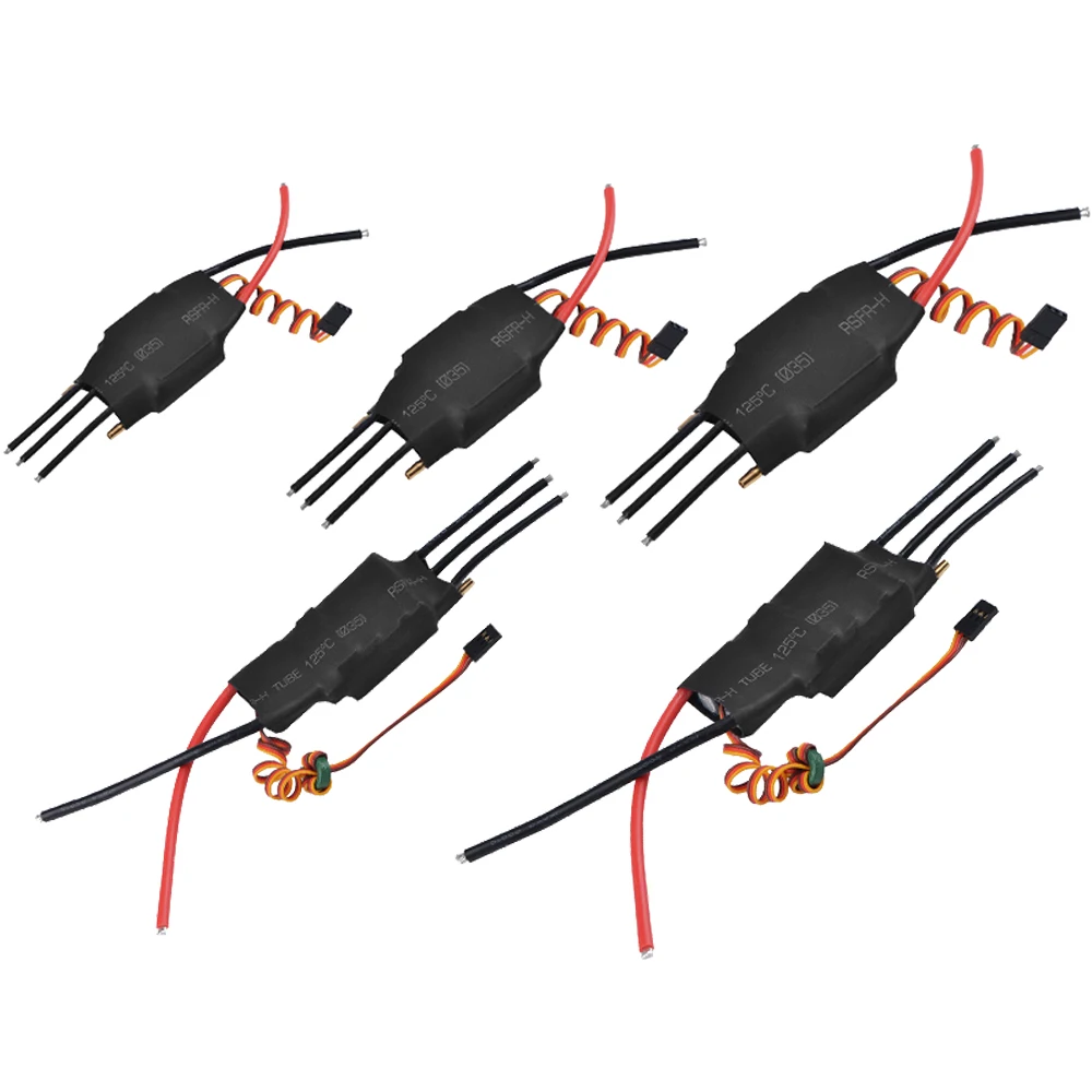 

RC Waterproof 60A/80A/100A/125A/200A Brushless Electric Speed Controller ESC Water Cooling With 5V/3A BEC Ffor RC Boat Car Ship