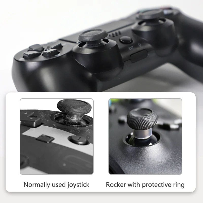Anillo de goma de silicona para PS4, PS3, protección de goma resistente al desgaste, accesorios de Joystick para Switch PRO, XBOX ONE Series/XBOX360