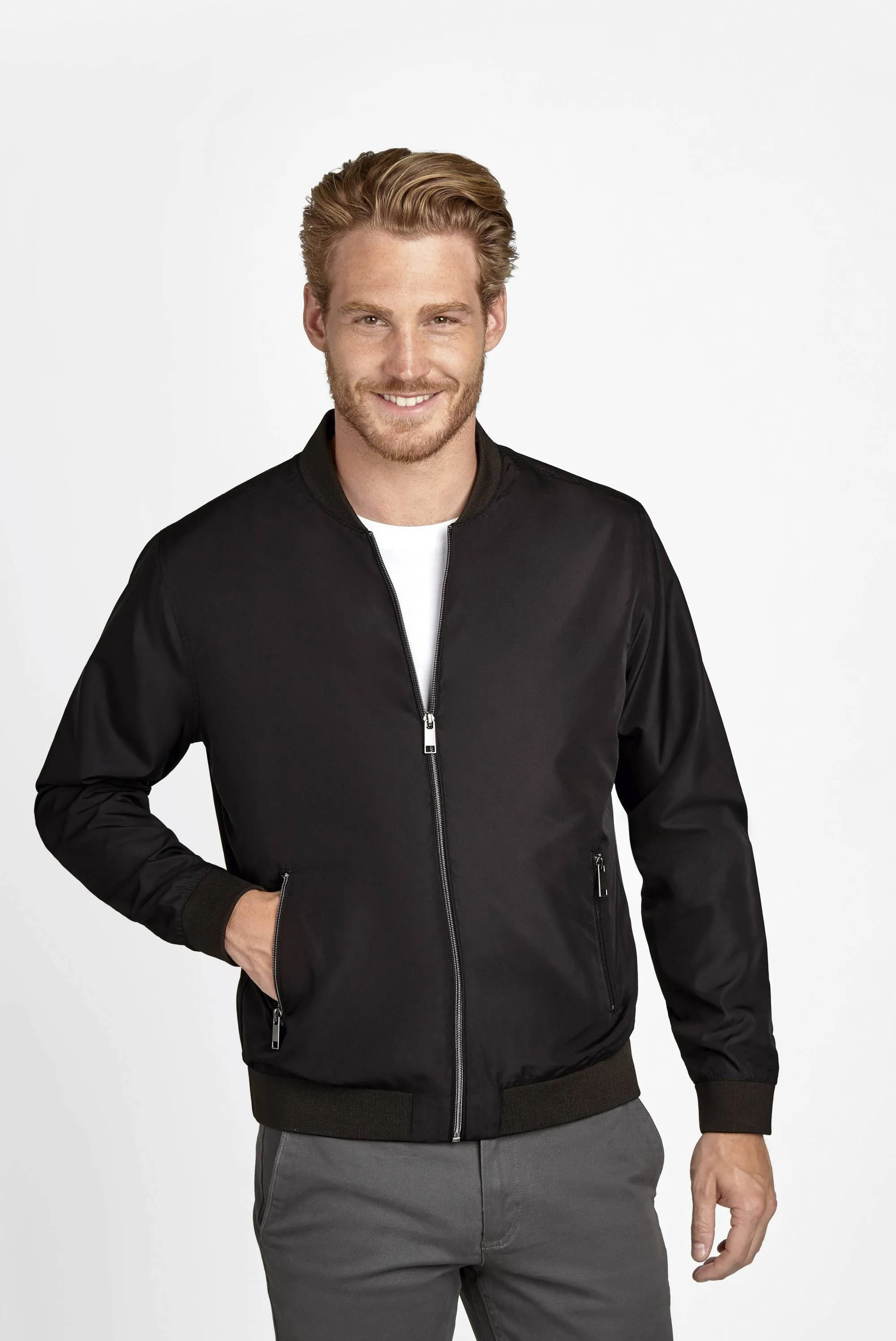 ROSCOE MEN FASHION STYLE BOMBER jacket